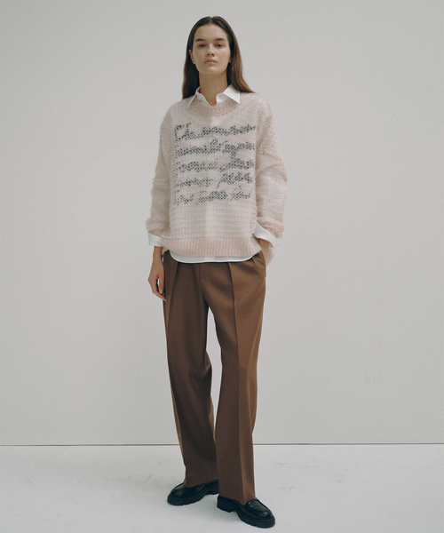 Spick & Span(スピックアンドスパン)の「《一部店舗+WEB限定》Double-Pleated Trousers(スラックス・レディース・オレンジ/ブラウン・36/38)」の3枚目の写真