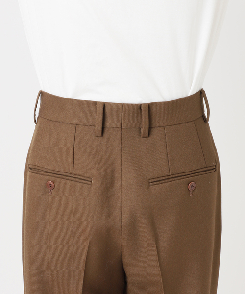 Spick & Span(スピックアンドスパン)の「《一部店舗+WEB限定》Double-Pleated Trousers(スラックス・レディース・オレンジ/ブラウン・36/38)」の11枚目の写真