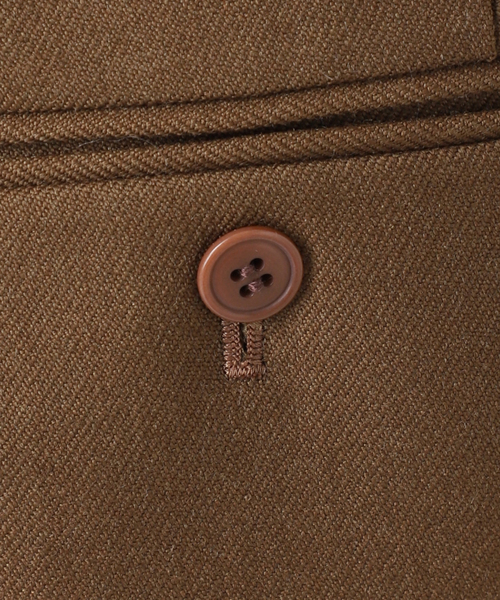 Spick & Span(スピックアンドスパン)の「《一部店舗+WEB限定》Double-Pleated Trousers(スラックス・レディース・オレンジ/ブラウン・36/38)」の14枚目の写真