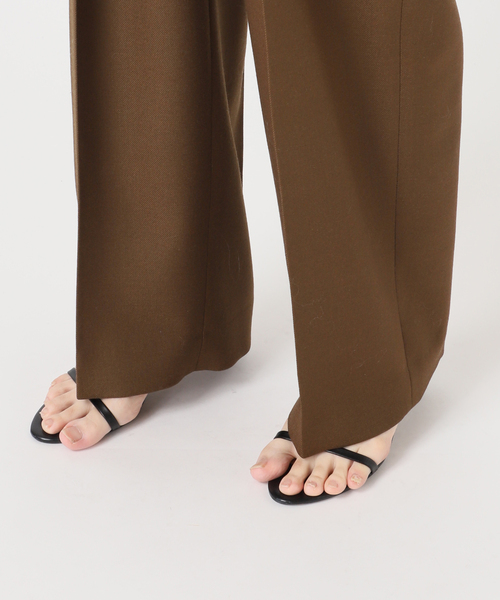 Spick & Span(スピックアンドスパン)の「《一部店舗+WEB限定》Double-Pleated Trousers(スラックス・レディース・オレンジ/ブラウン・36/38)」の15枚目の写真