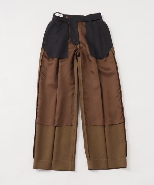 Spick & Span(スピックアンドスパン)の「《一部店舗+WEB限定》Double-Pleated Trousers(スラックス・レディース・オレンジ/ブラウン・36/38)」の18枚目の写真