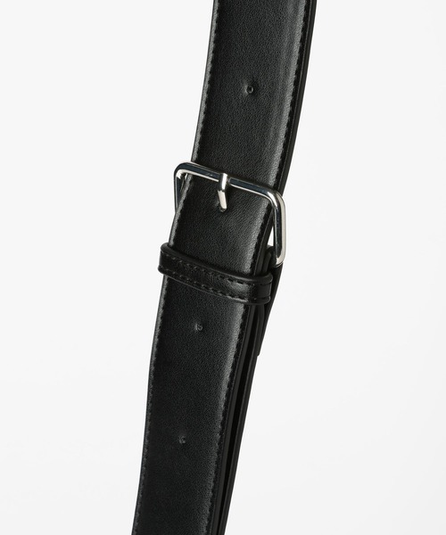 LOWRYS FARM(ローリーズファーム)の「【500mlペットボトル収納可】フラップショルダーBAG 1046881(ショルダーバッグ・レディース・ブラック/ブラウン/アイボリー・FREE)」の11枚目の写真