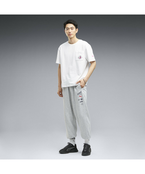 PUMA(プーマ)の「PUMA プーマ メンズ ESS エレベーテッド MX ベビーテリー ポケット 半袖 Tシャ(Tシャツ/カットソー・メンズ・ホワイト/ブラック/ライトグレー・SMALL/XX-LARGE/MEDIUM/LARGE/X-LARGE)」の22枚目の写真