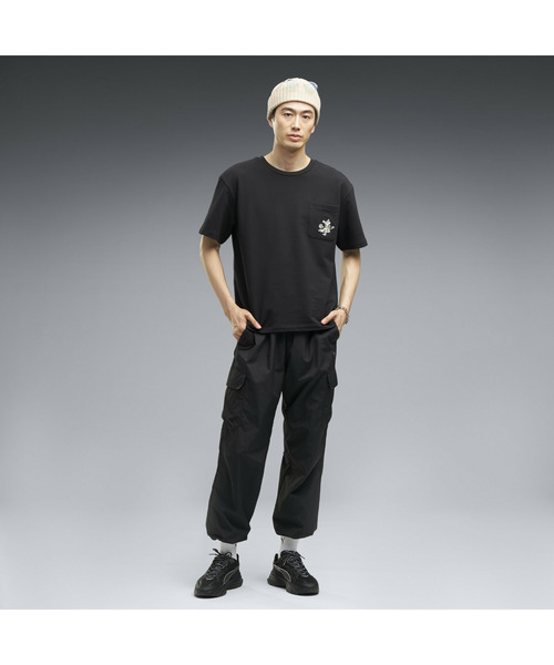 PUMA(プーマ)の「PUMA プーマ メンズ ESS エレベーテッド MX ベビーテリー ポケット 半袖 Tシャ(Tシャツ/カットソー・メンズ・ホワイト/ブラック/ライトグレー・SMALL/XX-LARGE/MEDIUM/LARGE/X-LARGE)」の12枚目の写真