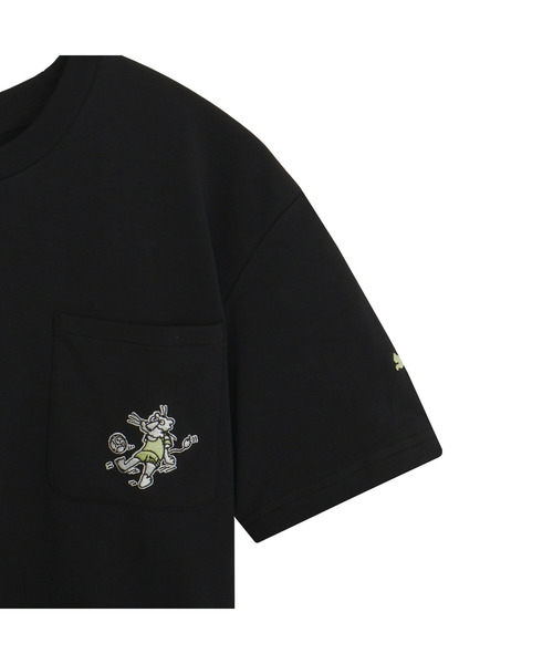 PUMA(プーマ)の「PUMA プーマ メンズ ESS エレベーテッド MX ベビーテリー ポケット 半袖 Tシャ(Tシャツ/カットソー・メンズ・ホワイト/ブラック/ライトグレー・SMALL/XX-LARGE/MEDIUM/LARGE/X-LARGE)」の9枚目の写真