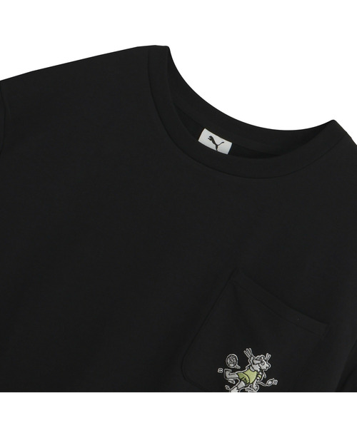 PUMA(プーマ)の「PUMA プーマ メンズ ESS エレベーテッド MX ベビーテリー ポケット 半袖 Tシャ(Tシャツ/カットソー・メンズ・ホワイト/ブラック/ライトグレー・SMALL/XX-LARGE/MEDIUM/LARGE/X-LARGE)」の7枚目の写真