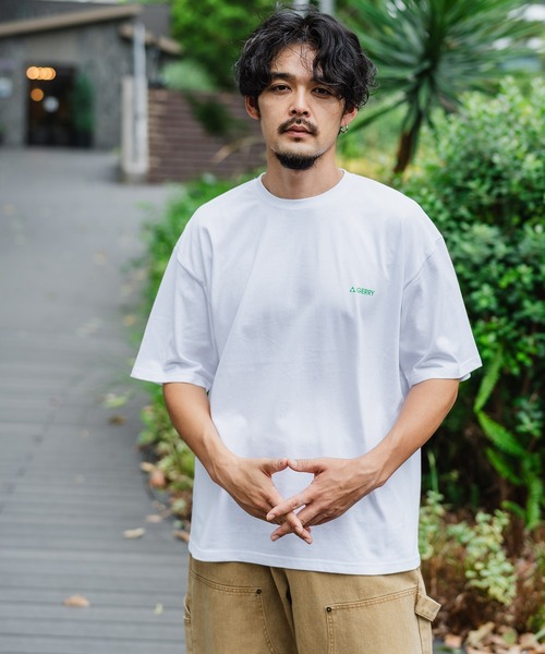 En serio TOKYO(エンソリオトーキョー)の「【GERRY】別注グラデーション半袖Tシャツ 52-9192G-IMP(Tシャツ/カットソー・メンズ・ホワイト/ブラック/ダークブルー/オートミール/カーキ・MEDIUM/SMALL/X-LARGE/LARGE)」の7枚目の写真