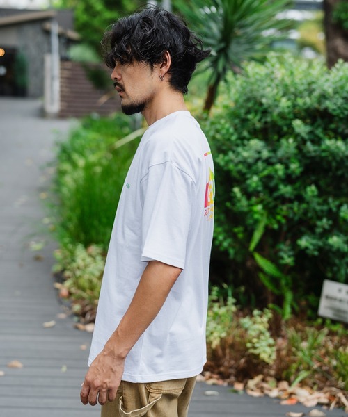 En serio TOKYO(エンソリオトーキョー)の「【GERRY】別注グラデーション半袖Tシャツ 52-9192G-IMP(Tシャツ/カットソー・メンズ・ホワイト/ブラック/ダークブルー/オートミール/カーキ・MEDIUM/SMALL/X-LARGE/LARGE)」の8枚目の写真