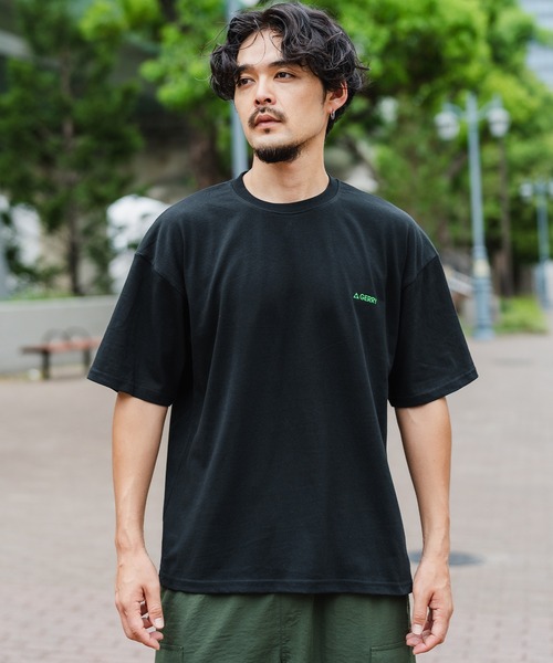 En serio TOKYO(エンソリオトーキョー)の「【GERRY】別注グラデーション半袖Tシャツ 52-9192G-IMP(Tシャツ/カットソー・メンズ・ホワイト/ブラック/ダークブルー/オートミール/カーキ・MEDIUM/SMALL/X-LARGE/LARGE)」の12枚目の写真