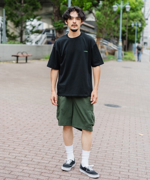 En serio TOKYO(エンソリオトーキョー)の「【GERRY】別注グラデーション半袖Tシャツ 52-9192G-IMP(Tシャツ/カットソー・メンズ・ホワイト/ブラック/ダークブルー/オートミール/カーキ・MEDIUM/SMALL/X-LARGE/LARGE)」の15枚目の写真