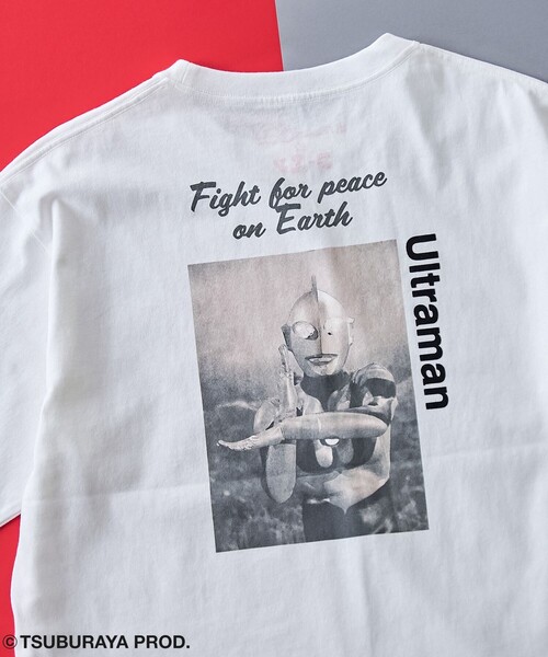 coen(コーエン)の「ウルトラマン60TH Tシャツ(Tシャツ/カットソー・メンズ・ダークグレー/ホワイト/ブラック・XL/M/L/S)」の6枚目の写真
