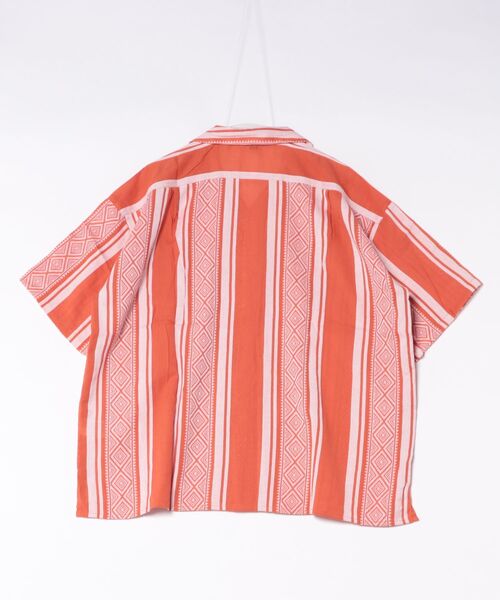 チャイハネ(チャイハネ)の「【チャイハネ】ストーティブMEN'S開襟シャツ(シャツ/ブラウス・メンズ・ホワイト/オレンジ/ネイビー・FREE)」の4枚目の写真