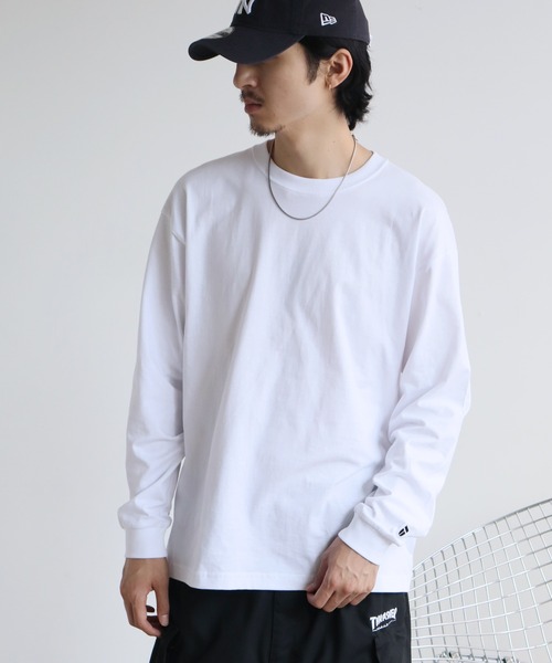 NEWTRAL(ニュートラル)の「【NEWTRAL/ニュートラル】5.6oz Standard Emblem LS T / 5.6オンス スタンダード ワンポイントエンブレム 長袖 Tシャツ(Tシャツ/カットソー・メンズ・ヘザーグレー/ホワイト/ブラック/ネイビー/アッシュグレー/ダークグリーン・S/M/L/XL)」の1枚目の写真