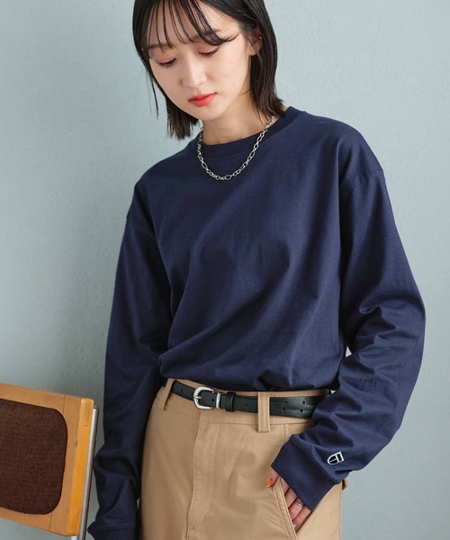 NEWTRAL(ニュートラル)の「【NEWTRAL/ニュートラル】5.6oz Standard Emblem LS T / 5.6オンス スタンダード ワンポイントエンブレム 長袖 Tシャツ(Tシャツ/カットソー・メンズ・ヘザーグレー/ホワイト/ブラック/ネイビー/アッシュグレー/ダークグリーン・S/M/L/XL)」の20枚目の写真