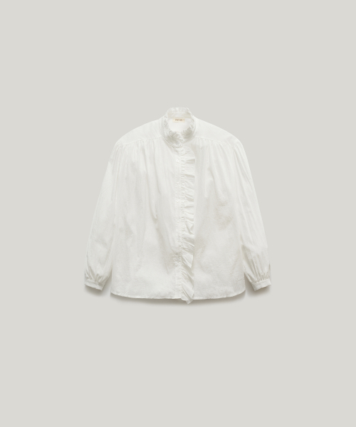 PREVAIL(プリヴェイル)の「PVIL French Blouse(Cream)(シャツ/ブラウス・レディース・その他・FREE)」の1枚目の写真