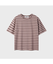 エッセンシャルストライプクロップTシャツ (7カラー)