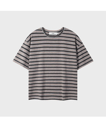 エッセンシャルストライプクロップTシャツ (7カラー)