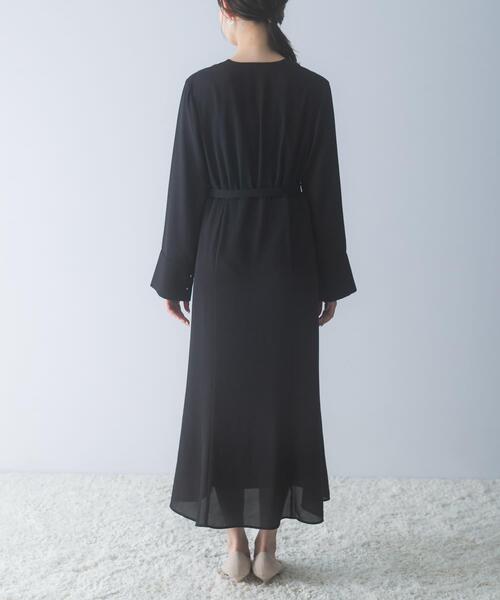 URBAN RESEARCH ROSSO WOMEN（アーバンリサーチ　ロッソ）の「マルチWAYカシュクールワンピース（ワンピース・レディース・ブラウン/ブラック・FREE）」の10枚目の写真