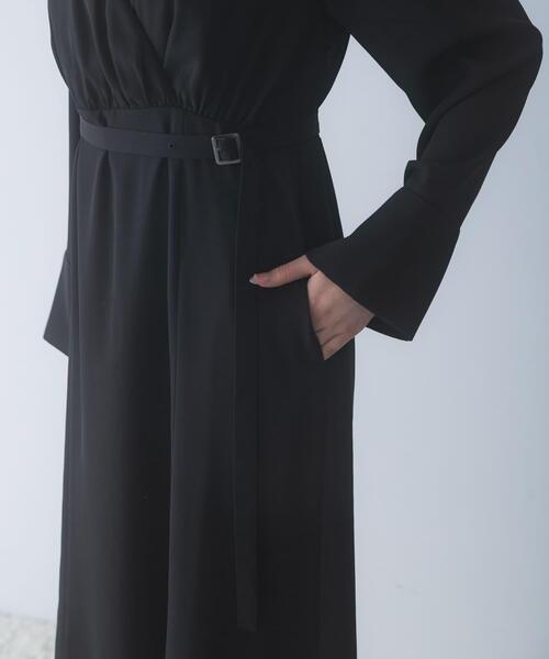 URBAN RESEARCH ROSSO WOMEN（アーバンリサーチ　ロッソ）の「マルチWAYカシュクールワンピース（ワンピース・レディース・ブラウン/ブラック・FREE）」の12枚目の写真