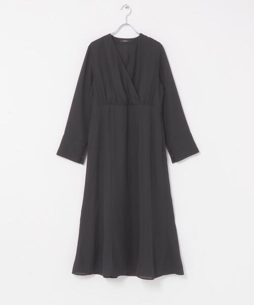 URBAN RESEARCH ROSSO WOMEN（アーバンリサーチ　ロッソ）の「マルチWAYカシュクールワンピース（ワンピース・レディース・ブラウン/ブラック・FREE）」の14枚目の写真