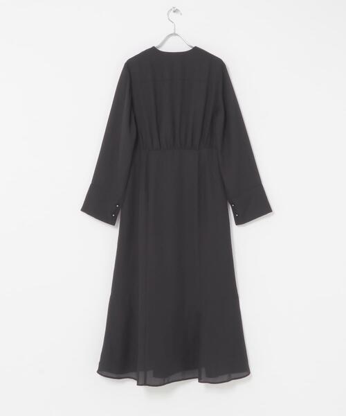 URBAN RESEARCH ROSSO WOMEN（アーバンリサーチ　ロッソ）の「マルチWAYカシュクールワンピース（ワンピース・レディース・ブラウン/ブラック・FREE）」の18枚目の写真