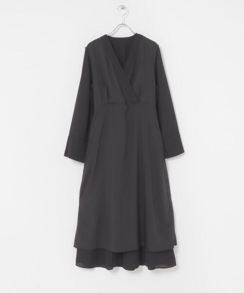 URBAN RESEARCH ROSSO WOMEN（アーバンリサーチ　ロッソ）の「マルチWAYカシュクールワンピース（ワンピース・レディース・ブラウン/ブラック・FREE）」の19枚目の写真