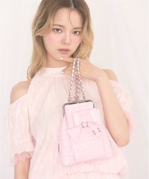 FickleBebe（フィクルベベ）の「ＡＣ×ＦＢハートリボンポーチ（ショルダーバッグ）」
