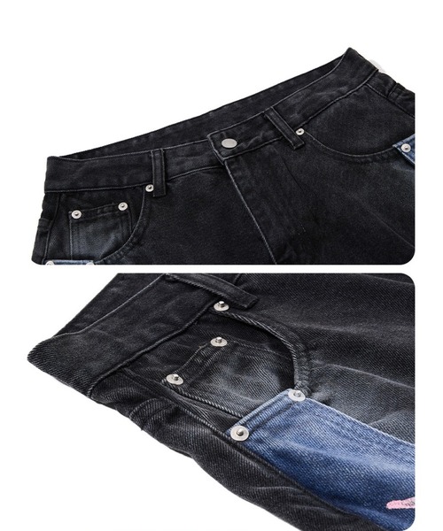 mushwear(マッシュウェア)の「グラフィックデニムパンツ(デニムパンツ・メンズ・ブラック・SMALL/LARGE/X-LARGE/XX-LARGE)」の6枚目の写真