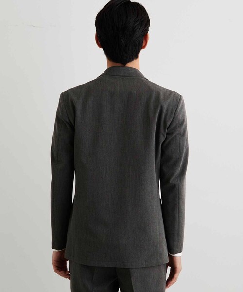 THE SHOP TK (ザ ショップ ティーケー )の「【ストレッチ/洗濯機OK/セットアップ可】デニムライク ジャケット(スーツジャケット・メンズ・ネイビー/ブラック・01/02/03/04)」の13枚目の写真