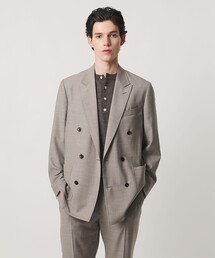 UNITED ARROWS（ユナイテッドアローズ）の「ワンフォーティー サテン オーディナリー ダブル 6ボタン テーラードジャケット（テーラードジャケット）」