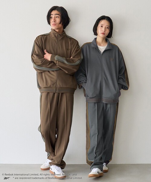 Reebok(リーボック)の「Reebok(リーボック)別注ジャージトラックパンツ(その他パンツ・メンズ・ダークブラウン/ダークグレー・XL/L/M/S)」の6枚目の写真