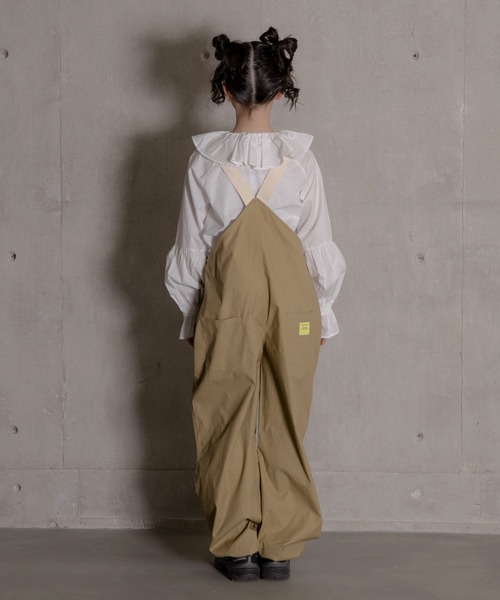 MAKE YOUR DAY(メイクユアデイ)の「ビッグフリルカラーブラウス■150.160cm(シャツ/ブラウス・キッズ・オフホワイト/レッド・150/160)」の14枚目の写真