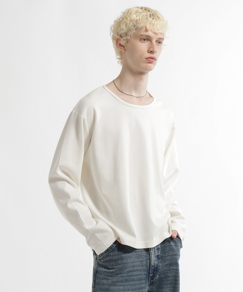 HARE(ハレ)の「マルチネックカット(HARE)(Tシャツ/カットソー・メンズ・グレー系その他/ブラック系その他/ピンク/ホワイト/ブラック・FREE)」の2枚目の写真