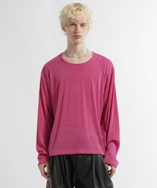 HARE(ハレ)の「マルチネックカット(HARE)(Tシャツ/カットソー・メンズ・グレー系その他/ブラック系その他/ピンク/ホワイト/ブラック・FREE)」の1枚目の写真