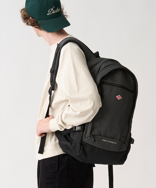 DANTON(ダントン)の「MONT FARON 27 - Polyester Twill 27L Backpack(バックパック/リュック・レディース・グレー/オリーブ/ブラック・-)」の8枚目の写真