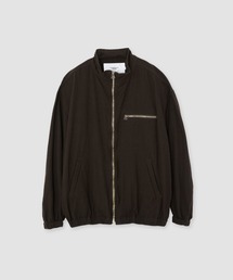 JOHN MASON SMITH（ジョンメイソンスミス）の「JOHN MASON SMITH GARMENT DYED SILK NOIL ZIP BLOUSON (26WJK-#605S)（ブルゾン）」