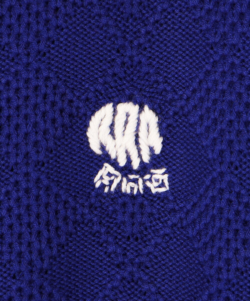 RICE NINE TEN(ライスナインテン)の「RICE NINE TEN | ニット トレーニングジャケット MEN(その他トップス・メンズ・レッド/ブルー・M/S)」の10枚目の写真