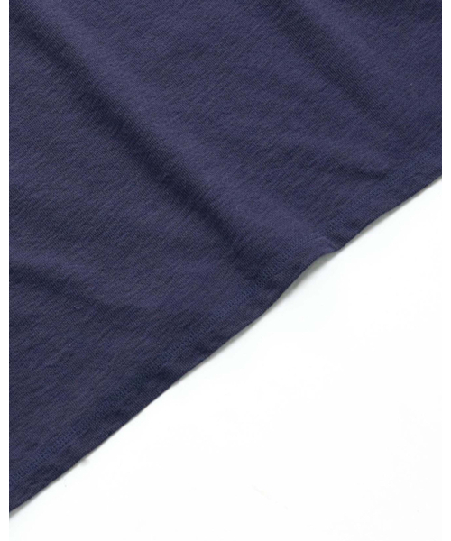 999HUMANITY(999ヒューマニティ)の「エブリデイヘンリーネックロングスリーブTシャツ(ネイビー)(Tシャツ/カットソー・メンズ・その他・1(S)/2(M)/3(L))」の9枚目の写真