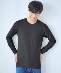 Hotcott（ホットコット）の「綿混あったかインナー・クルーネック長袖メンズ（インナーウェア/肌着）」