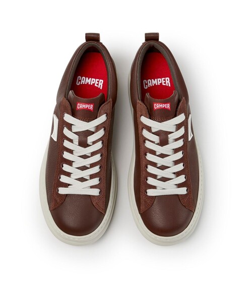 CAMPER（カンペール）の「[カンペール] RUNNER FOUR / レザースニーカー（スニーカー・メンズ・ブラウン・27.0cm/27.5cm/28.0cm/25.0cm/25.5cm/26.0cm）」の4枚目の写真
