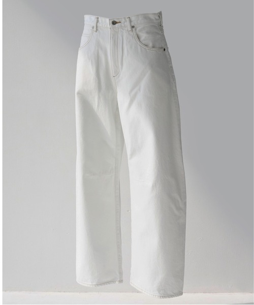 STUDIOUS(ステュディオス)の「【STUDIOUS】Barrel Denim pants(デニムパンツ・メンズ・ブルー/ネイビー/ホワイト・1/2)」の2枚目の写真