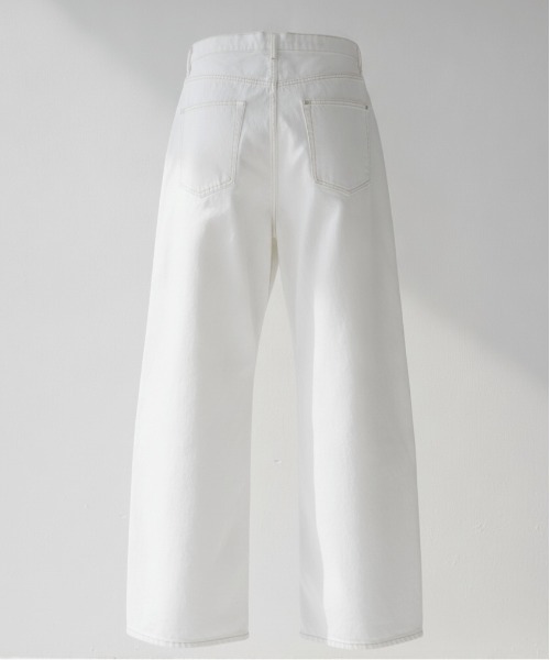 STUDIOUS(ステュディオス)の「【STUDIOUS】Barrel Denim pants(デニムパンツ・メンズ・ブルー/ネイビー/ホワイト・1/2)」の8枚目の写真