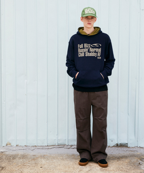LMCの「COLOR BLOCK LETTERING HOODIE burgundy（パーカー・レディース・その他・SMALL/MEDIUM/LARGE/X-LARGE）」の5枚目の写真