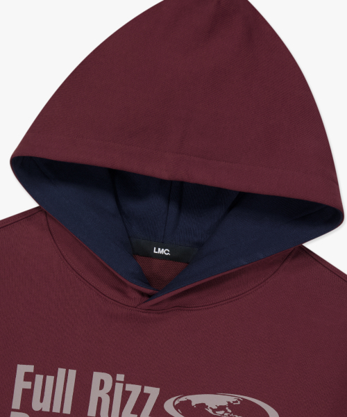 LMCの「COLOR BLOCK LETTERING HOODIE burgundy（パーカー・レディース・その他・SMALL/MEDIUM/LARGE/X-LARGE）」の9枚目の写真