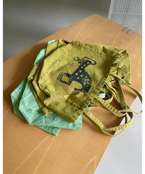 SILENTSYLLABLE（サイレント シラブル）の「Patina Tote Bag / Ginger（トートバッグ・メンズ・その他・OS）」の4枚目の写真
