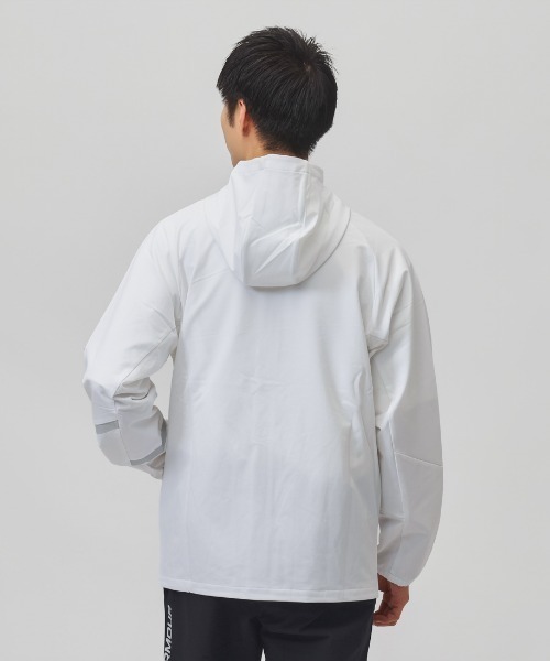 UNDER ARMOUR（アンダーアーマー）の「アンダーアーマー UNDER ARMOUR UAブラッシュドウーブン ジャケット（ジャージ・メンズ・ホワイト/ブラック/ブルー・M/LL/L/S）」の7枚目の写真