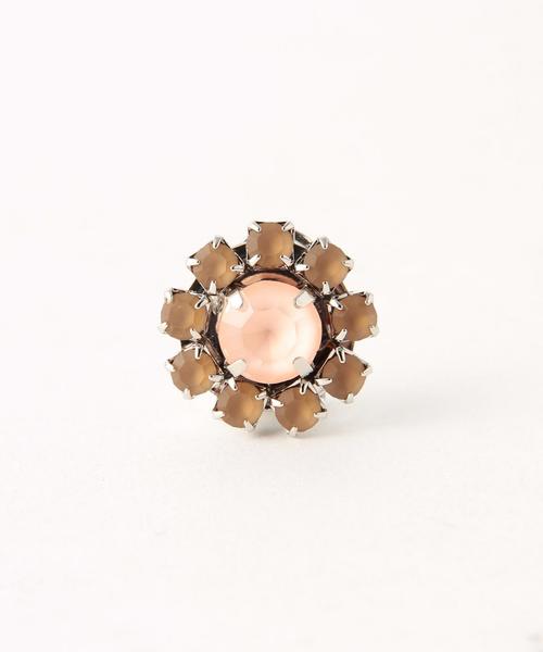 Another Edition(アナザーエディション)の「radaビジューフラワーイヤリング/rada BJ FRW ER◆(イヤリング・レディース・ライトピンク/ライトブルー・FREE)」の3枚目の写真