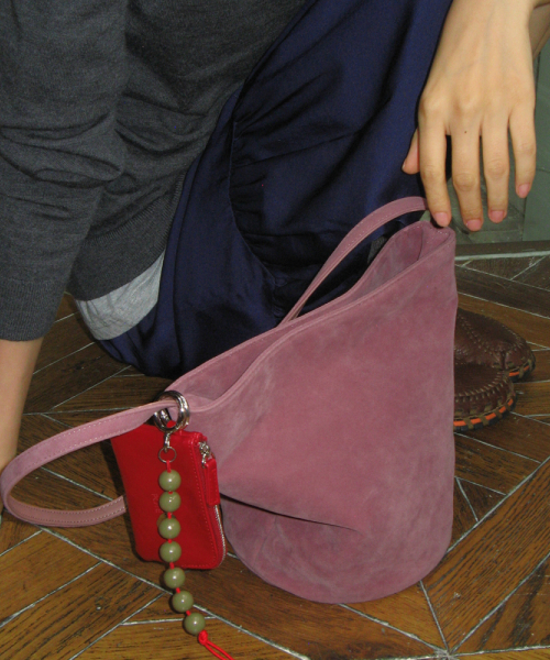 POTE（ポテ）の「0016 Soft Bucket Bag_Pale Rose（ショルダーバッグ・レディース・その他・FREE）」の8枚目の写真