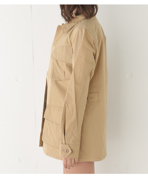 SLY（スライ）の「LIGHT MILITARY JK（その他アウター・レディース・カーキ/オフホワイト/ベージュ・FREE）」の10枚目の写真