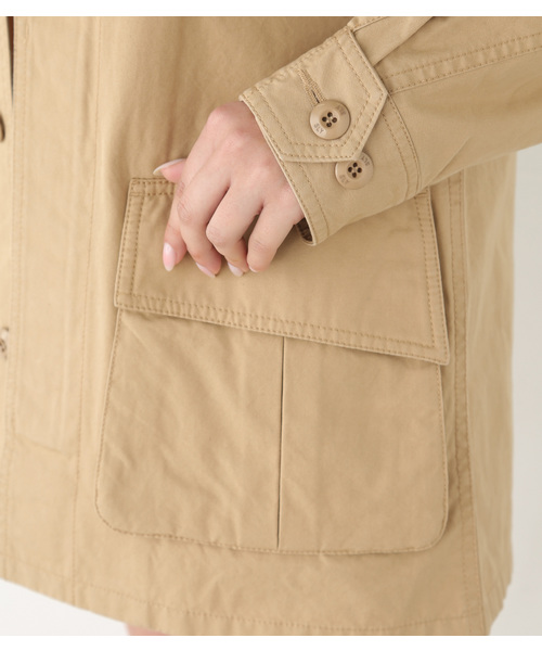 SLY（スライ）の「LIGHT MILITARY JK（その他アウター・レディース・カーキ/オフホワイト/ベージュ・FREE）」の11枚目の写真